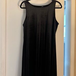 Old Navy Black Midi Dress
